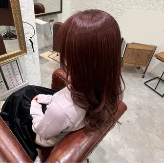 ロング 佐藤 あんなのヘアスタイル