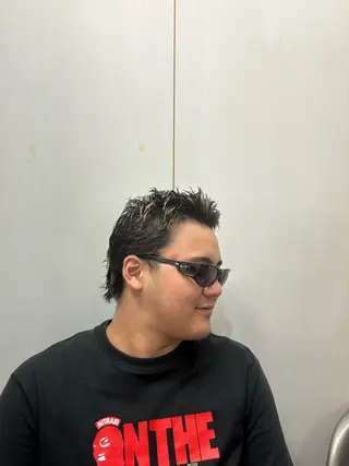 ショート 加藤 颯のヘアスタイル