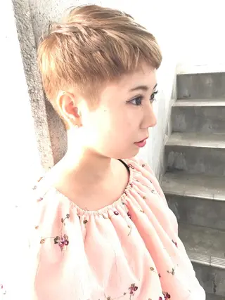 ショート ショートは任せて ミヤザキのヘアスタイル