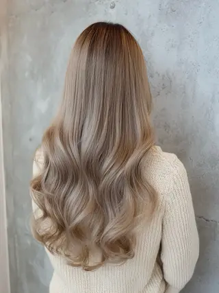 セミロング カラー 池袋/カラー特化🎨 ロング料金なし🩵のヘアスタイル