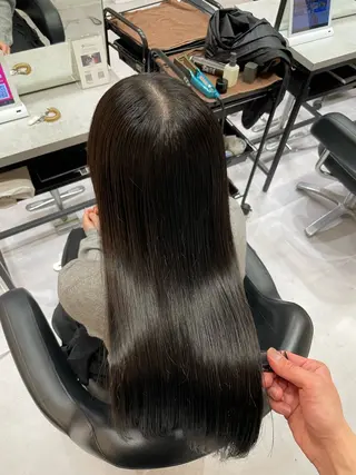 ロング カラー 🇰🇷失敗履歴再生 髪質改善七星🇰🇷のヘアスタイル
