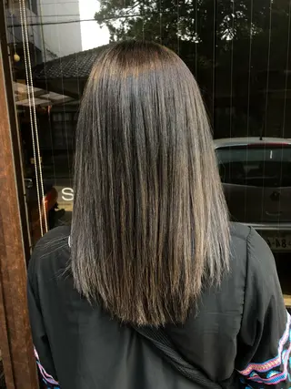 カラー コレットヘアー 田中アヤノのヘアスタイル