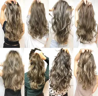 ロング カラー maco / 難波美容室のヘアスタイル