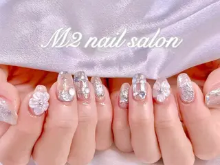 ネイル 長さだし専門店 M2　rikaのネイルデザイン
