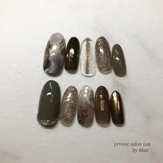 ネイル private_ salon.Leaのネイルデザイン