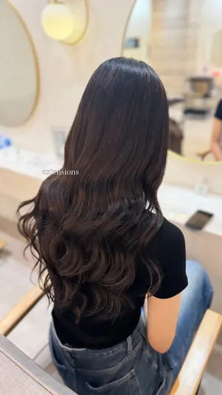 ロング 【メンズ特化】池袋 韓国スタイル飯塚のヘアスタイル