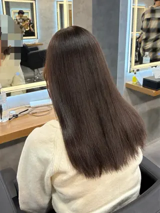 セミロング カラー 神谷勇太/ 札幌透明感カラー特化のヘアスタイル