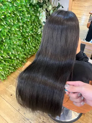 ロング ⚪️髪質改善 縮毛 店長 コウ⚪️のヘアスタイル