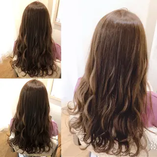 ロング カラー パーマ ヘアアレンジ メンズ キッズ ネイル マツエク・マツパ MEGUMI megumiのヘアスタイル