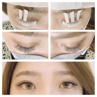 マツエク・マツパ LashArtist MIYUのマツエク・マツパデザイン