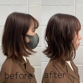 ミディアム HARU//原宿🤍 リピート率NO.1のヘアスタイル