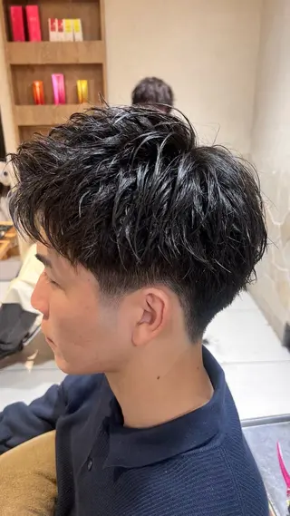 ショート メンズ 新宿/メンズパーマ/ メンズ特化/和田瑞生のヘアスタイル