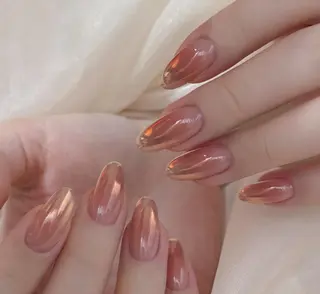 ネイル By moonネイル 🌷ワンホン/韓国風のネイルデザイン