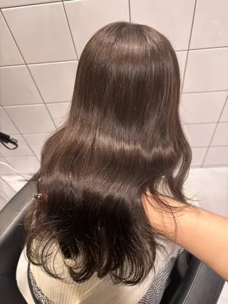 ロング カラー 表参道♡暗髪♡ 艶カラー♡アユミのヘアスタイル