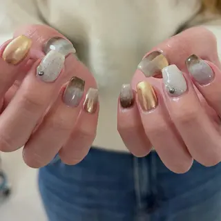 ネイル qua.Hitomi /  立川のネイルデザイン