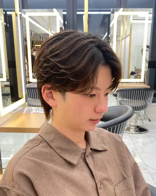 メンズ 高崎 堅心のヘアスタイル