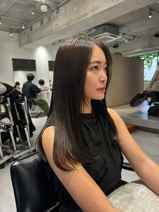 セミロング risa 。のヘアスタイル