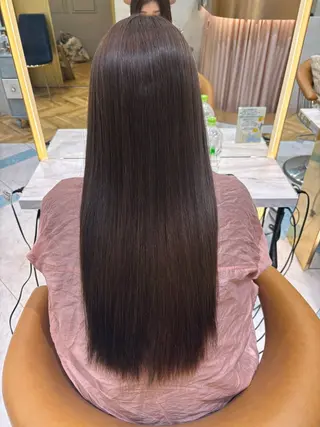 ロング カラー 韓国🇰🇷ヘア／ ハッシュレイヤーのヘアスタイル