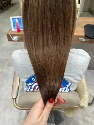 ロング カラー 木野田 萌のヘアスタイル