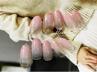 ネイル フルリール 【プライベートサロンのネイルデザイン