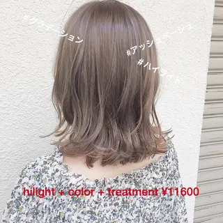ショート カラー パーマ ヘアアレンジ 【白髪ぼかし 専門GBG】自由が丘のヘアスタイル