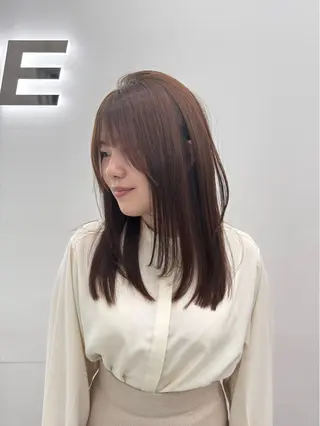 セミロング 韓国系支持率No.1 レイヤー特化/きょうのヘアスタイル