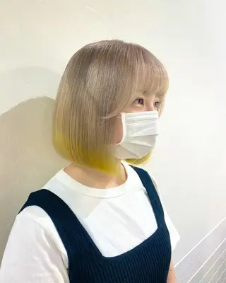 ショート yume🫧 ハイトーン/ブリーチのヘアスタイル