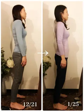 姿勢改善 サロンLAUB奥村のエステ・リラクイメージ