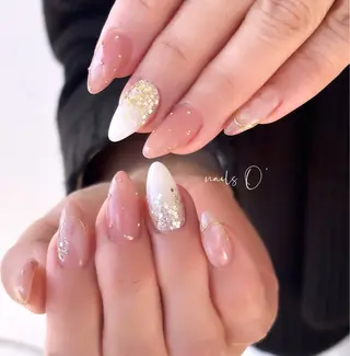 ネイル 大人可愛いネイル🎗 Hinaのネイルデザイン