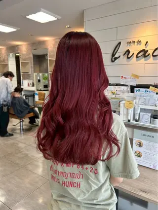 カラー ハイトーンカラー✨ 慶田玲和のヘアスタイル