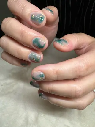 ショート 藤井 司のネイルデザイン