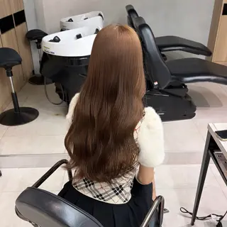 ロング 志村 奈々のヘアスタイル