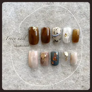 ネイル freex nail /ニュアンス/個性派のネイルデザイン