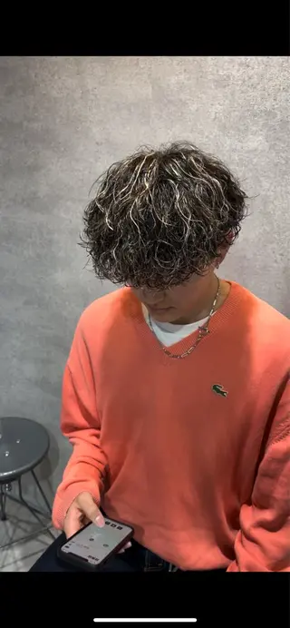 パーマ メンズ 🔥メンズカット＋ パーマの達人🔥のヘアスタイル