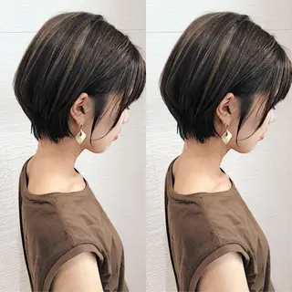 ショート 三鷹で1番ショート ボブをカットする新谷のヘアスタイル