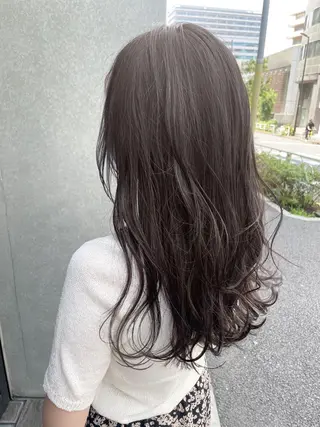 ミディアム カラー 韓国ヘア 店長NEGIのヘアスタイル