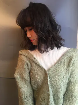 ミディアム マンツーマン美容師 立川　♡MIHO♡のヘアスタイル