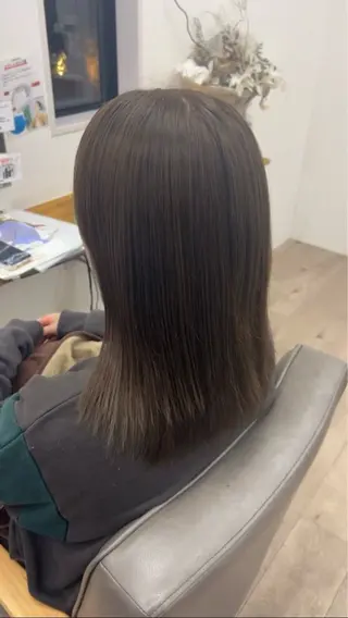 ミディアム カラー 酒井 直桜矢のヘアスタイル