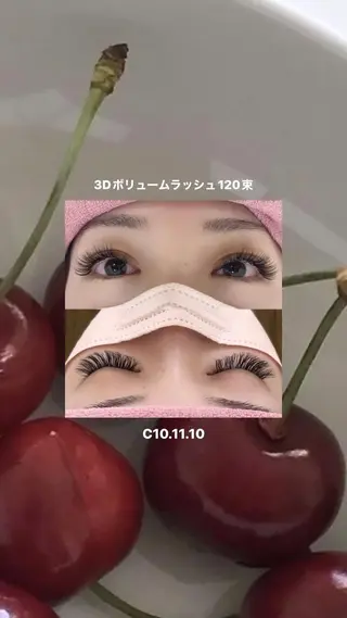 マツエク・マツパ As nail sakuraのマツエク・マツパデザイン