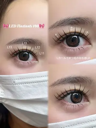 マツエク・マツパ eyelash&eyebrow Luminous所属・Luminous まつげ&眉毛 専門店のマツエク・マツパデザイン