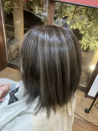 ミディアム WEST✂︎AKI HIRO✂︎大和高田のヘアスタイル