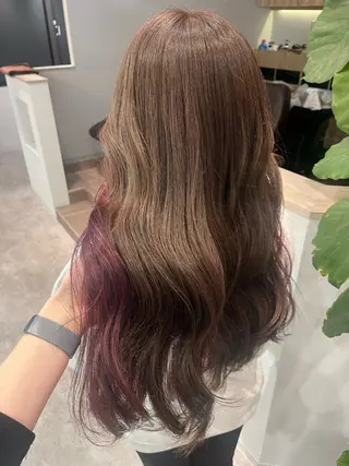 ロング カラー littlenene /たちばなのヘアスタイル