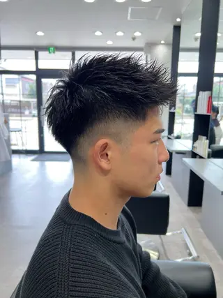 ショート 畑 悠哉のヘアスタイル