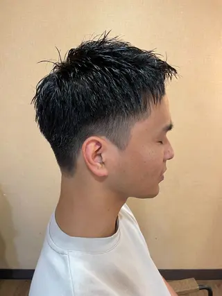 メンズ 黒川 名津美のヘアスタイル