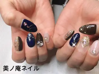 ネイル 美ノ庵ネイルサロン メトロポリタン前店のネイルデザイン