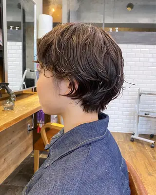 ショート パーマ/ 🌿nanakoのヘアスタイル
