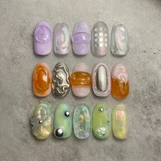 ネイル F. 　nail studio所属・F. Lenaのネイルデザイン