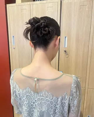 ヘアアレンジ レイヤーカット🍏 オリーブ/ののかのヘアスタイル