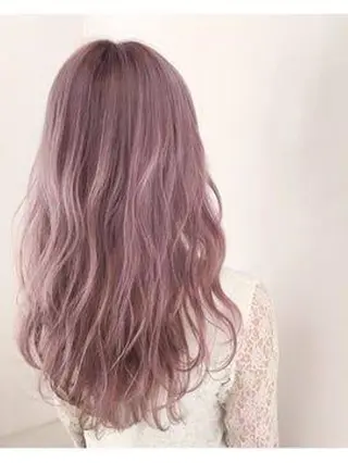 セミロング カラー YURI ✨のヘアスタイル