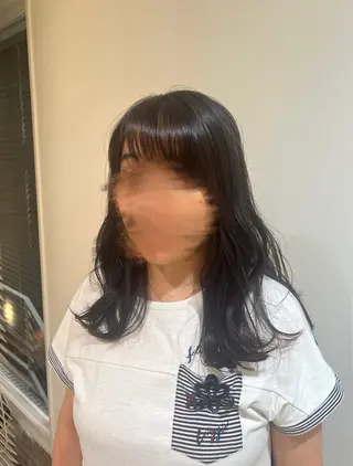 ロング 海老原 若菜のヘアスタイル